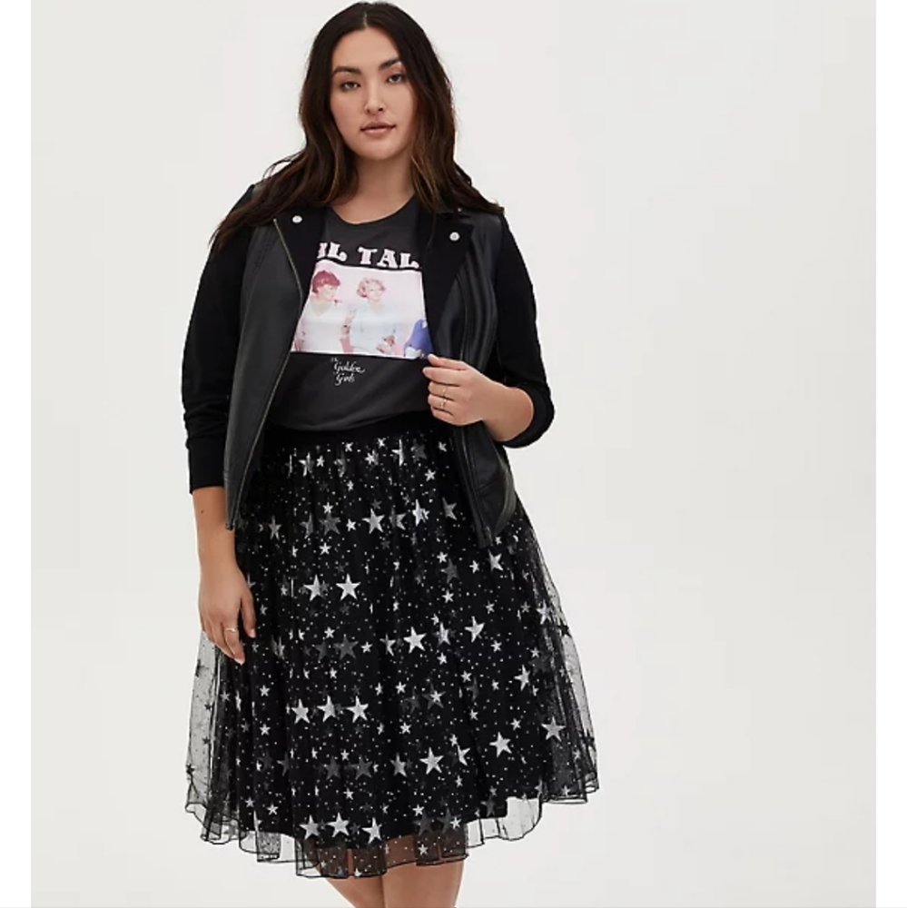 Torrid Star tulle skirt